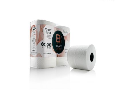 BlackSatino Original toiletpapier 400 vels, 2-laags, 10 x 4 rollen (062700)
