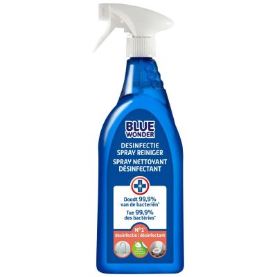 Blue Wonder desinfectie reiniger spray, 750ml
