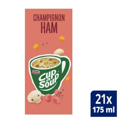 Cup-a-Soup Champignon-Ham, 21 stuks
