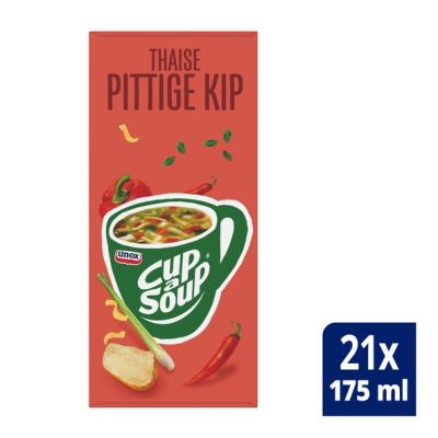 Cup-a-Soup Thaise Pittige Kip, 21 stuks