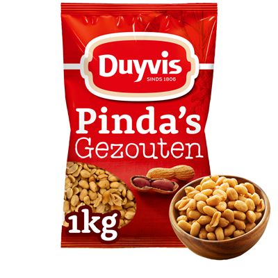 Duyvis gezouten Pinda‘s; 1kg 