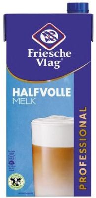 Friesche Vlag halfvolle melk, 12 x 1 liter