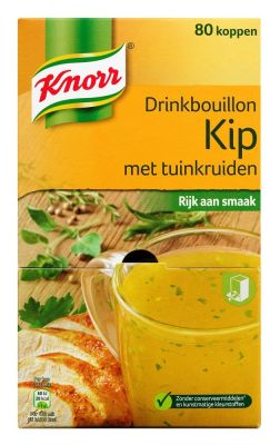 Knorr drinkbouillon Kip 80 x 6 gram