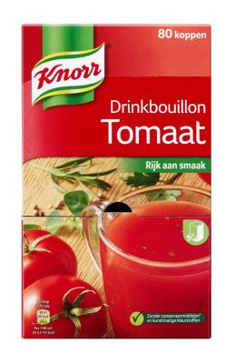 Knorr drinkbouillon Tomaat 80 x 4 gram