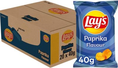Lay‘s Chips 20x40gr; Paprika 