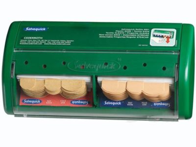 Salvequick pleisterdispenser, gevuld