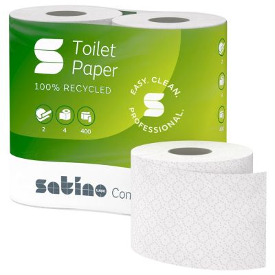 Satino Comfort toiletpapier, 2-laags, 10 x 4 rollen à 400 vel (062480)